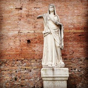 FLAVIA REPVBLICAE V V MAX SANCTISSIMAE - as seen during our Rome visit