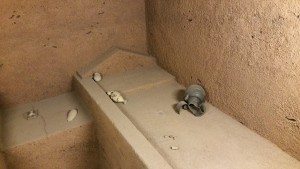 Etruscan tomb as seen during our Rome visit