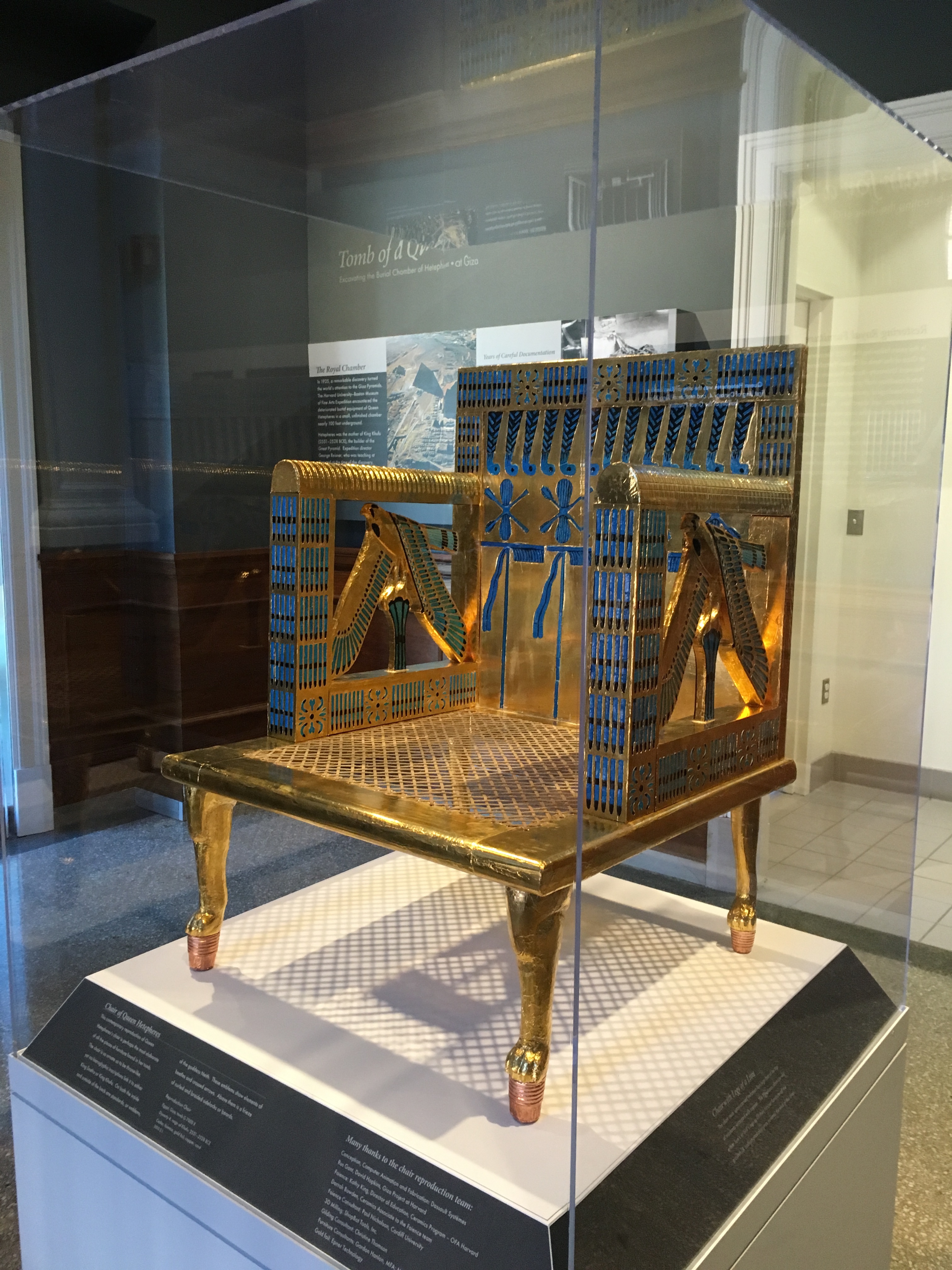 Recreating an Egyptian Throne Fit For a Queen