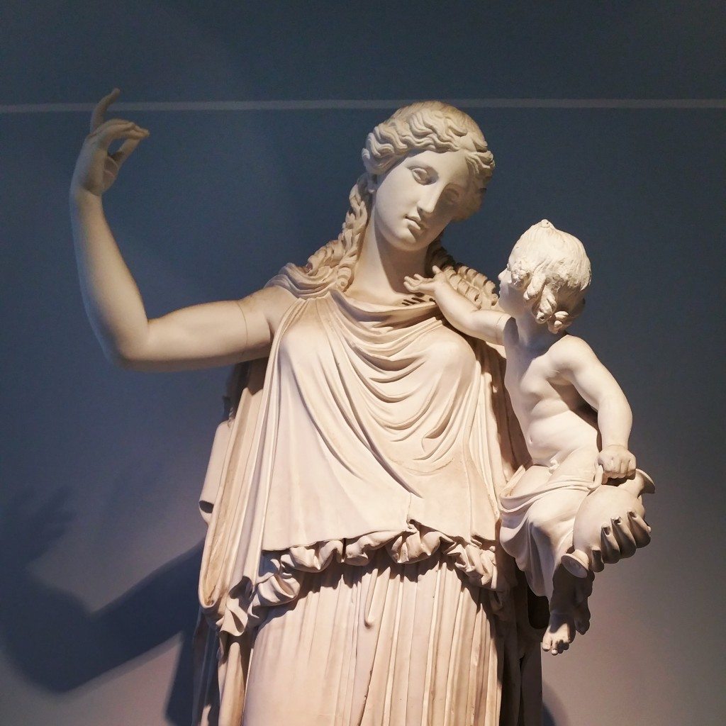 Irene & Pluto as seen during our Rome visit