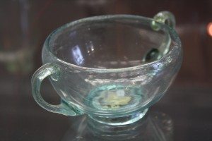 Roman glassware at the Archaeological Museum of Pavia. Image © Mark Cartwright.