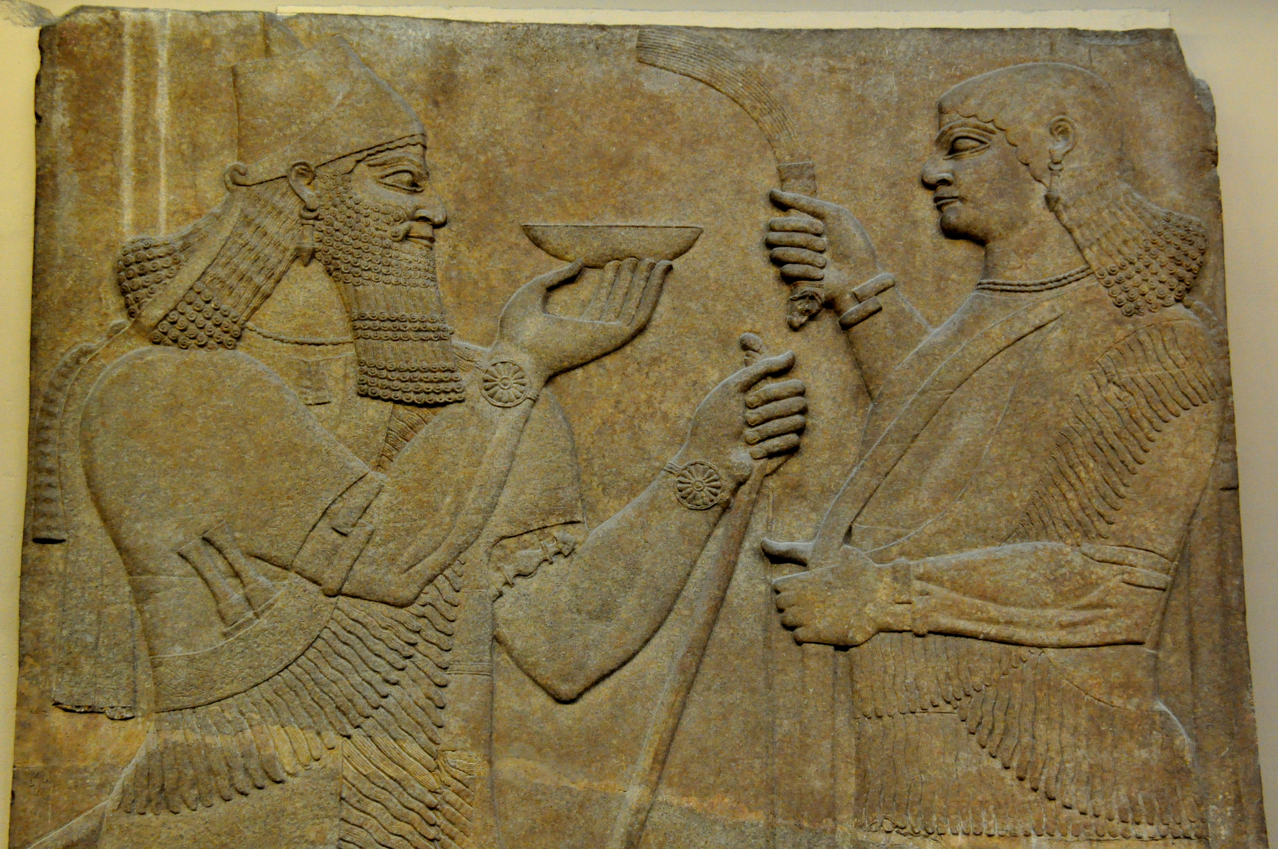 Wall Reliefs: Ashurnasirpal II at the North-West Palace