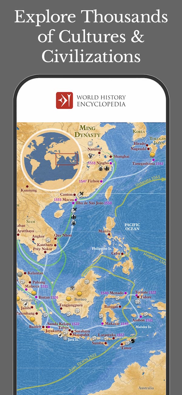 World History Encyclopedia Mobile App World History Foundation World History Encyclopedia Mobile App World History Foundation